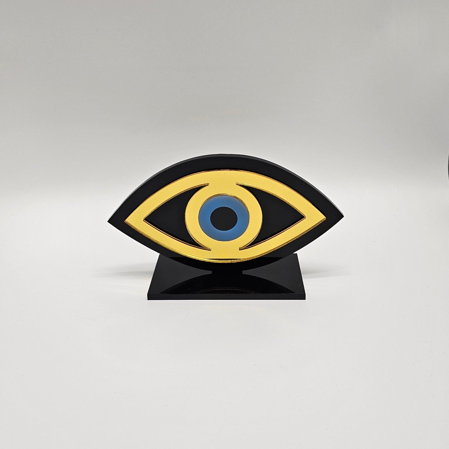 Handmade Plexiglass Evil Eye Table Decor, Evil Eye decor, Home Decor, Protection Ornament,Evil Eye Gift, Maroccan Decor