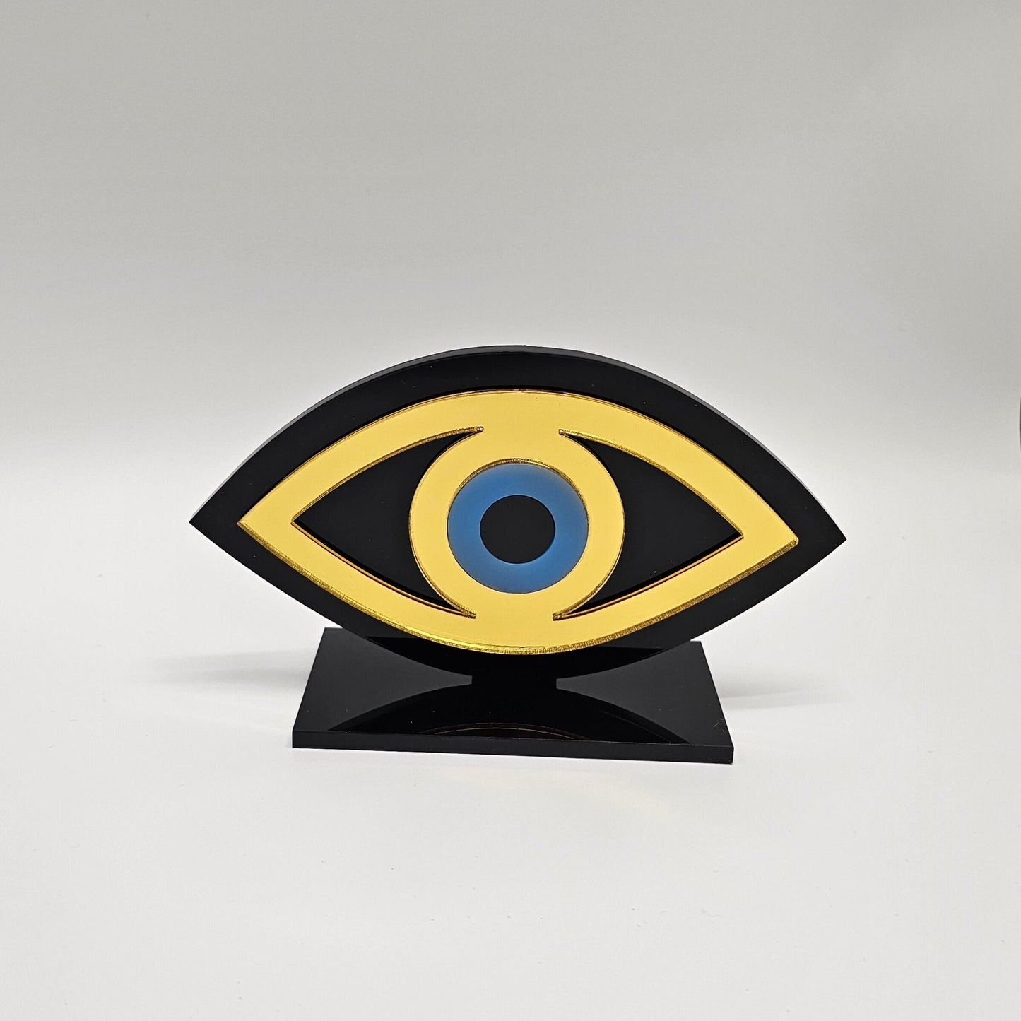 Handmade Plexiglass Evil Eye Table Decor, Evil Eye decor, Home Decor, Protection Ornament,Evil Eye Gift, Maroccan Decor