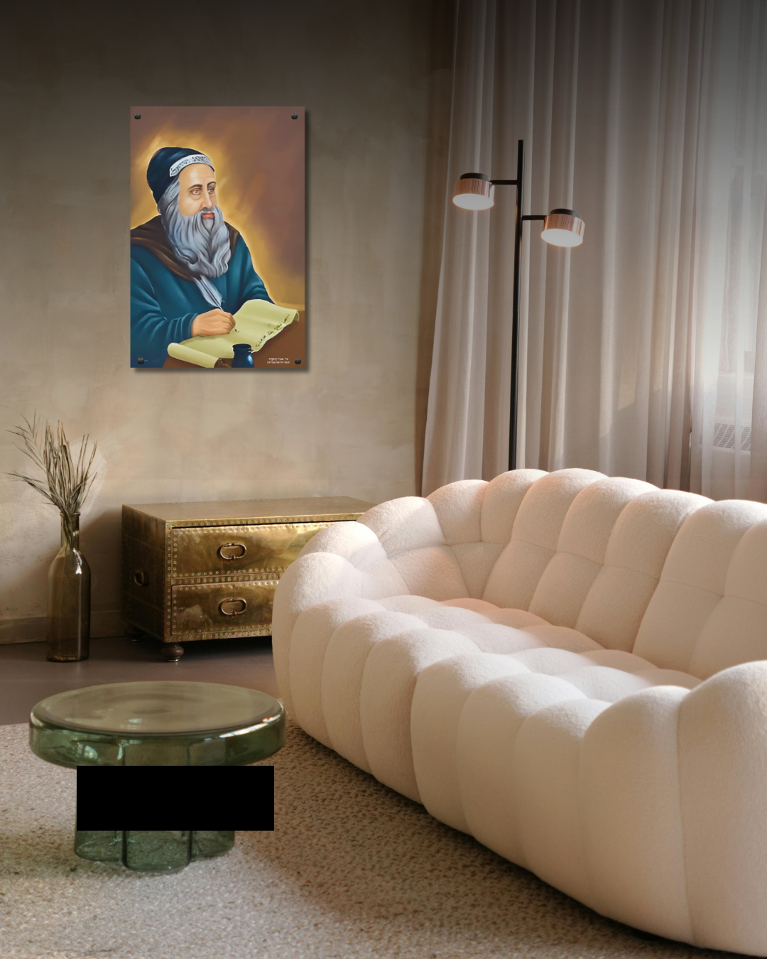 Rabbi Shimon Bar Yochai - Spiritual Jewish Home Decor