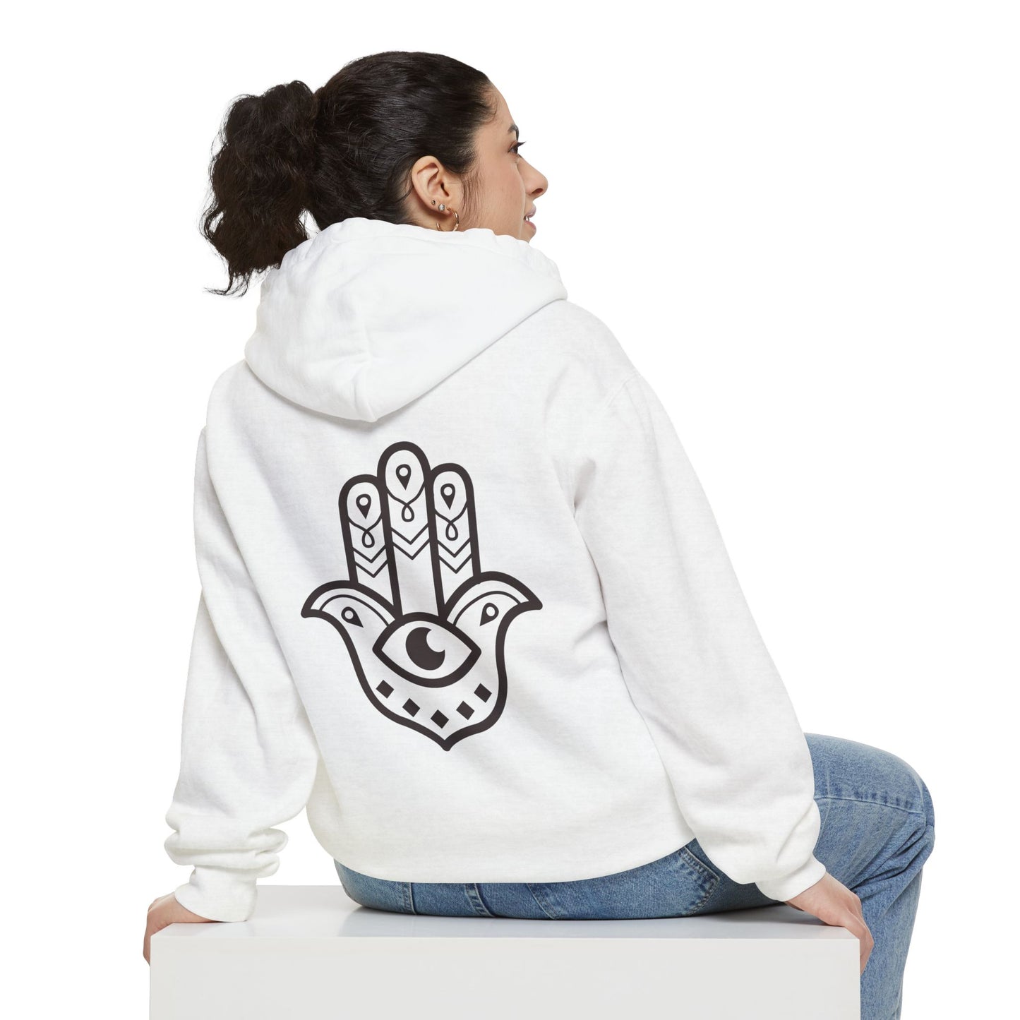 Hamsa Design Hoodie