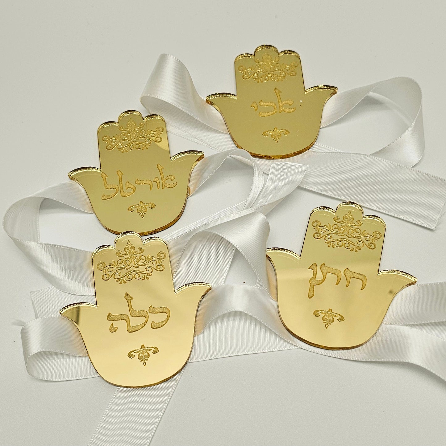 Custom Henna Hamsa cotton hand wrap - traditional Henna Hand Bracelet