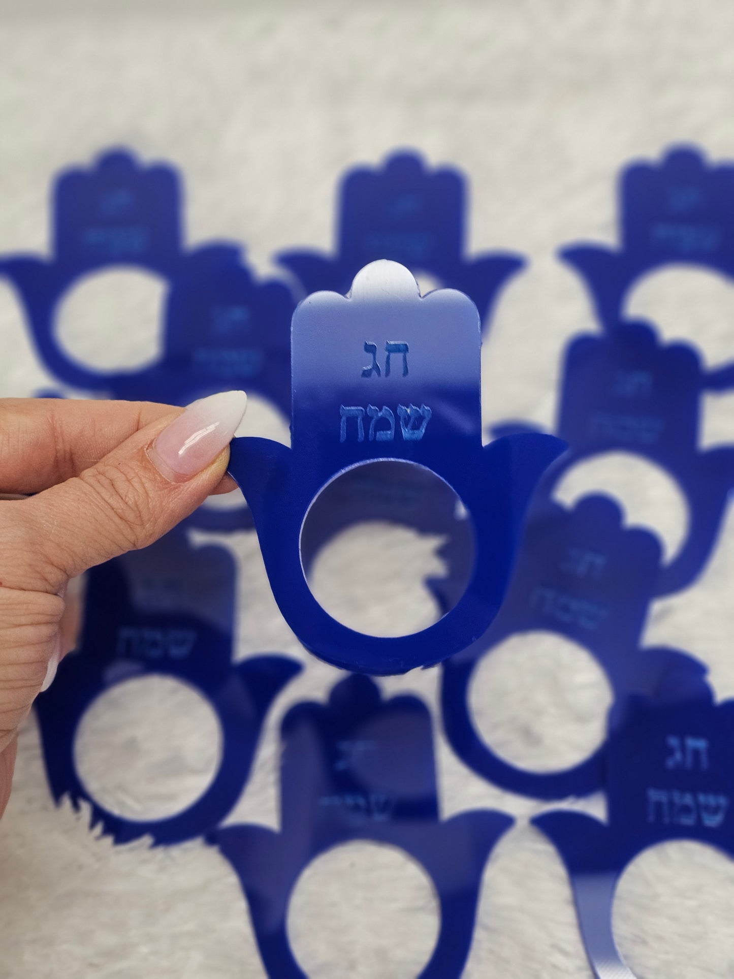 Hamsa Shape napkin holder,.