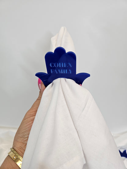 Hamsa Shape napkin holder,.