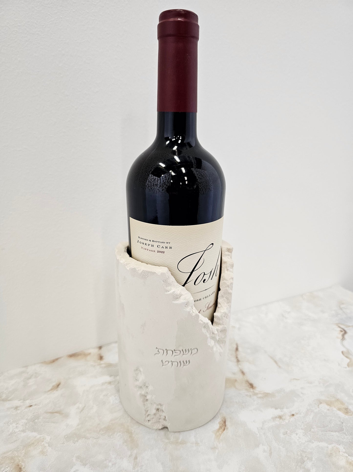 Personalized Concrete Wine Holder