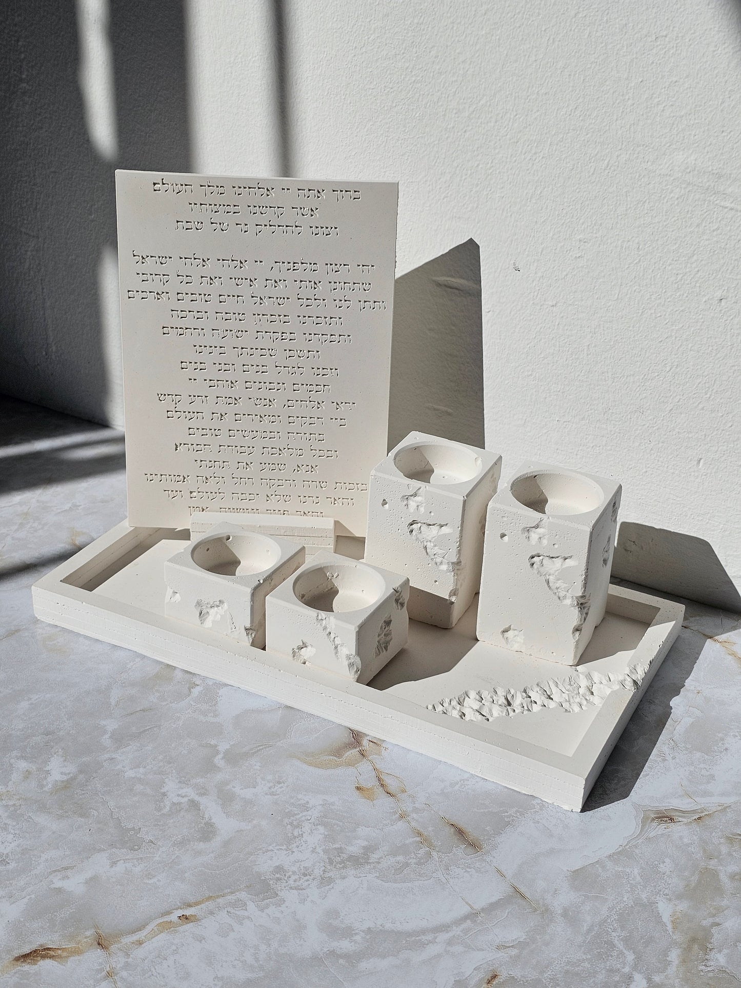 Shabbat Candle Lighting Set