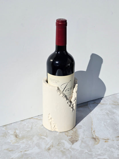 Personalized Concrete Wine Holder