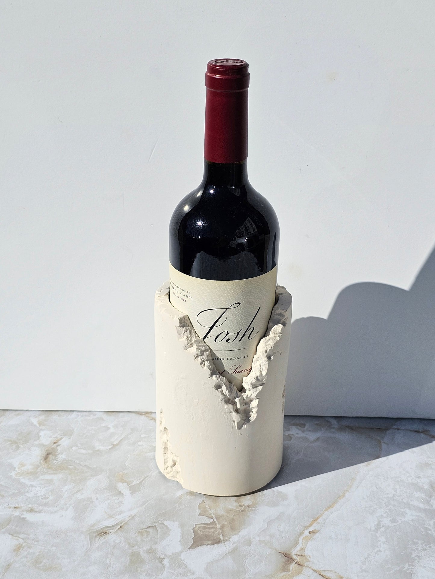 Personalized Concrete Wine Holder