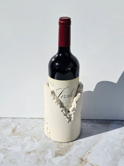 Personalized Concrete Wine Holder