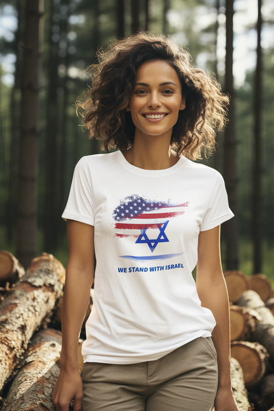 Show Your Support with Our 'We Stand with Israel T-Shirt!